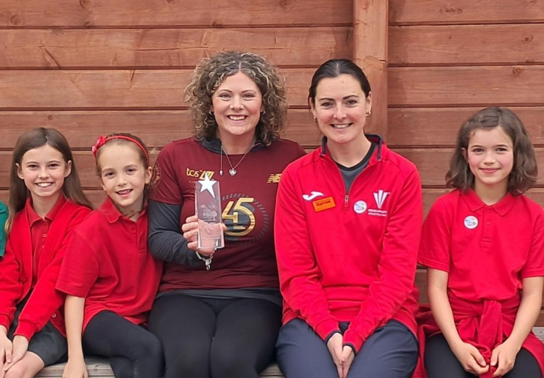 Anna Maguire, Trellech Primary was awarded the School Staff Champion